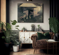 The Springhouse By NC Wyeth Fine Art Print