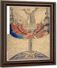 The St Adolf Ship In The Great Eastern Sea 1918 By Adolf Wolfli Fine Art Print