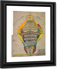 The St Adolf Swiss Tower 1918 By Adolf Wolfli Fine Art Print