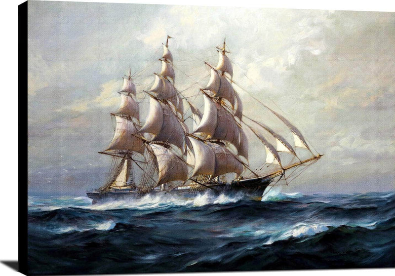 The Stag Hound Painting Frank Vining Smith Canvas Art Fine Art Print