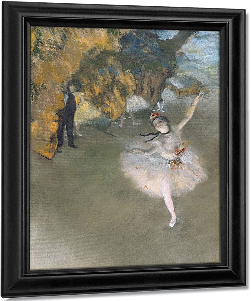 The Star, Or Dancer On The Stage By Edgar Degas Fine Art Print