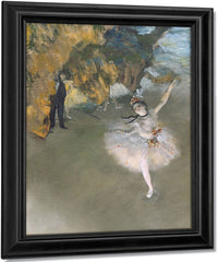 The Star, Or Dancer On The Stage By Edgar Degas Fine Art Print