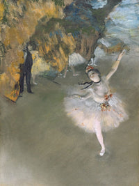 The Star, Or Dancer On The Stage By Edgar Degas Fine Art Print