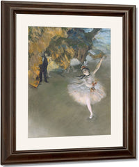 The Star, Or Dancer On The Stage By Edgar Degas Fine Art Print