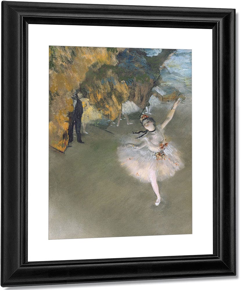 The Star, Or Dancer On The Stage By Edgar Degas Fine Art Print