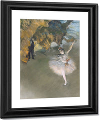 The Star, Or Dancer On The Stage By Edgar Degas Fine Art Print