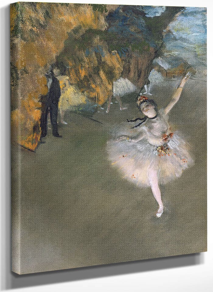 The Star, Or Dancer On The Stage By Edgar Degas Fine Art Print