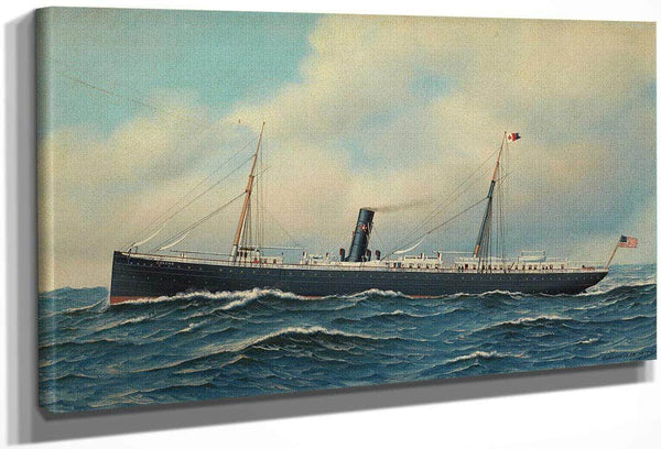 The Steamship Concho 1904 By Antonio Jacobsen Fine Art Print