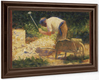 The Stone Breaker By Georges Pierre Seurat Fine Art Print