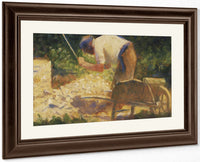 The Stone Breaker By Georges Pierre Seurat Fine Art Print