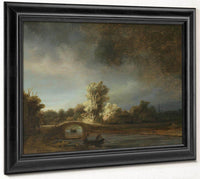 The Stone Bridge By Rembrandt Fine Art Print