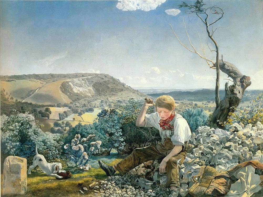 The Stonebreaker By John Brett Fine Art Print
