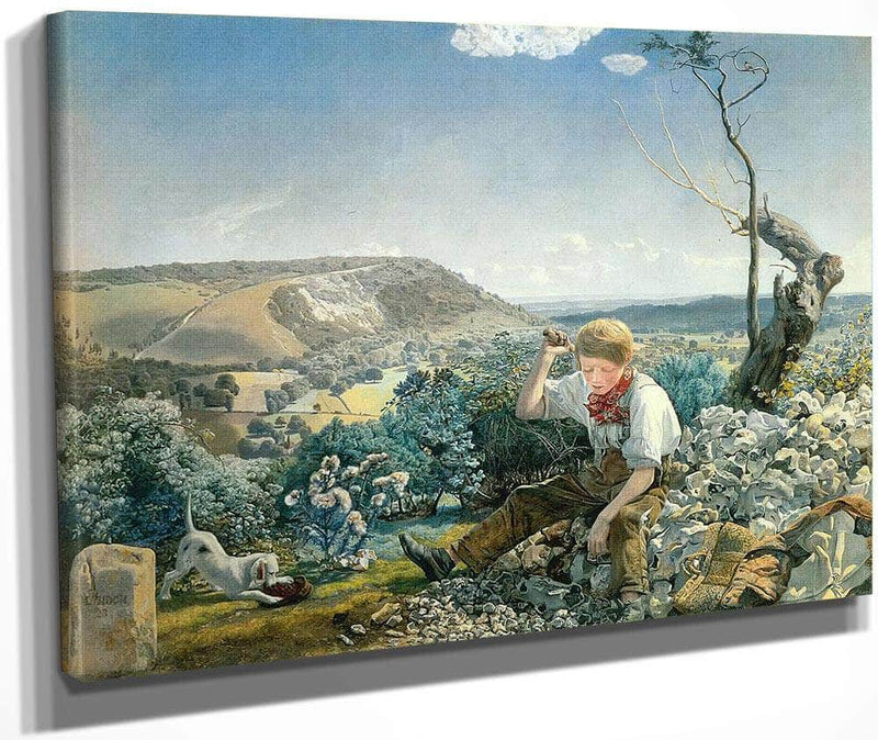 The Stonebreaker By John Brett Fine Art Print