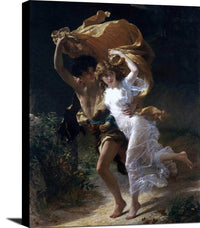 The Storm 1880 by Pierre Auguste Cot Fine Art Print
