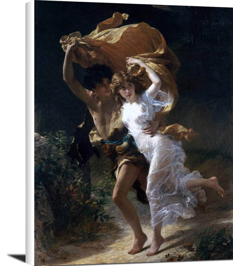 The Storm 1880 by Pierre Auguste Cot Fine Art Print