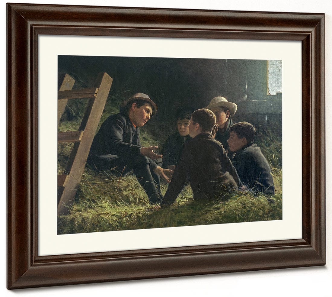 The Story By George Agnew Reid Fine Art Print