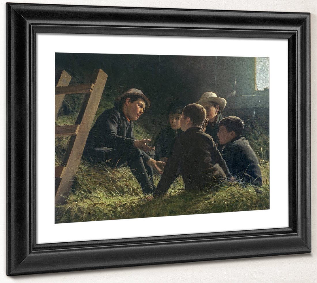 The Story By George Agnew Reid Fine Art Print