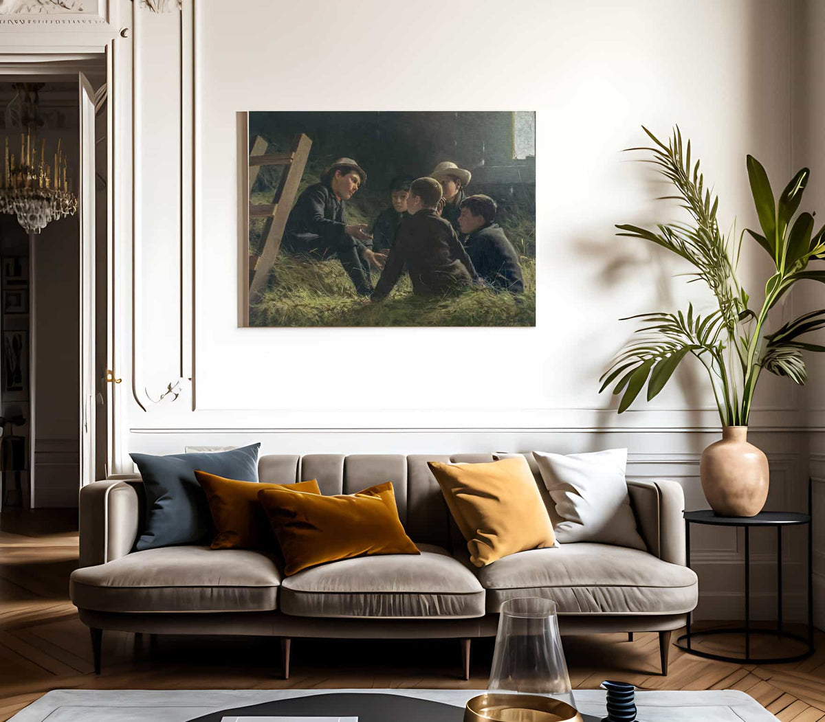 The Story By George Agnew Reid Fine Art Print