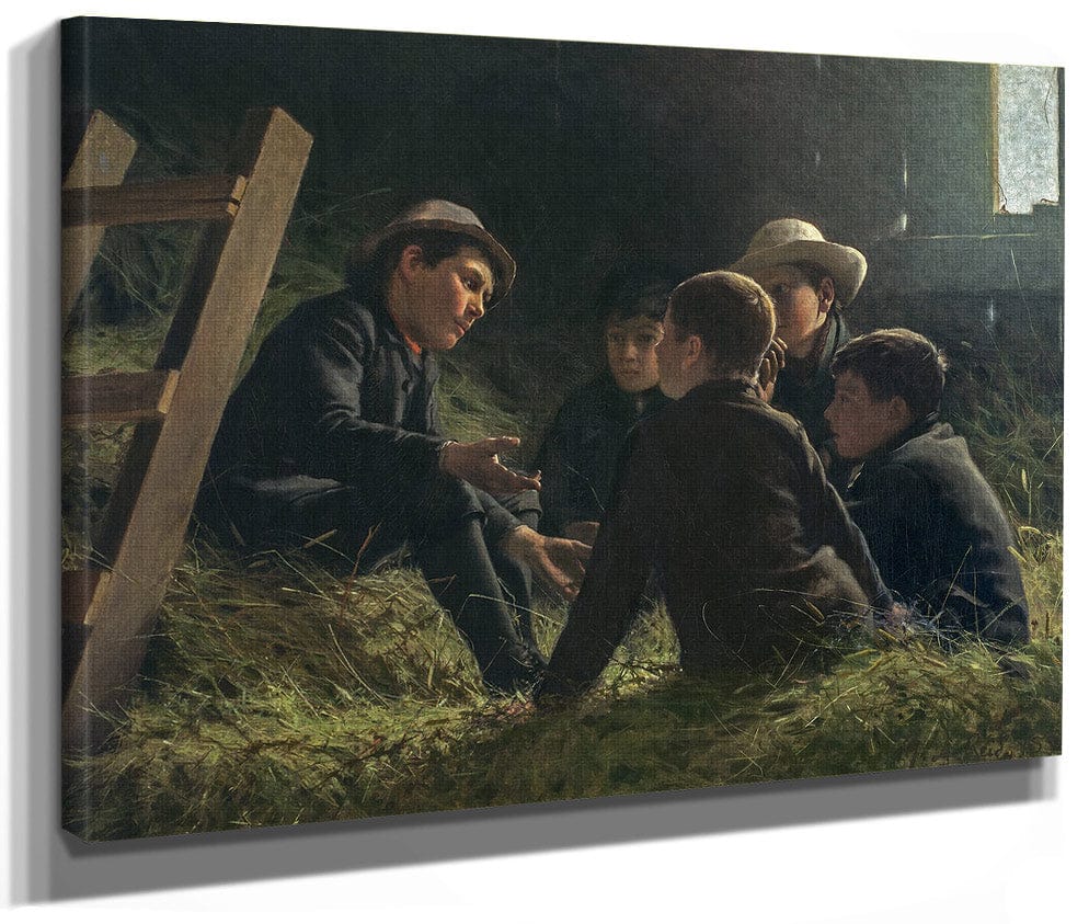 The Story By George Agnew Reid Fine Art Print