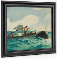 The Story Of Whaling By Nc Wyeth Fine Art Print