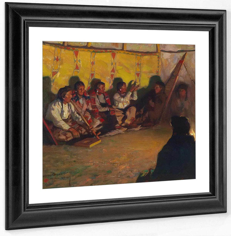 The Storytellers By Maynard Dixon Fine Art Print
