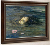 The Strange Thing Little Kiosai Saw In The River By John La Farge Fine Art Print