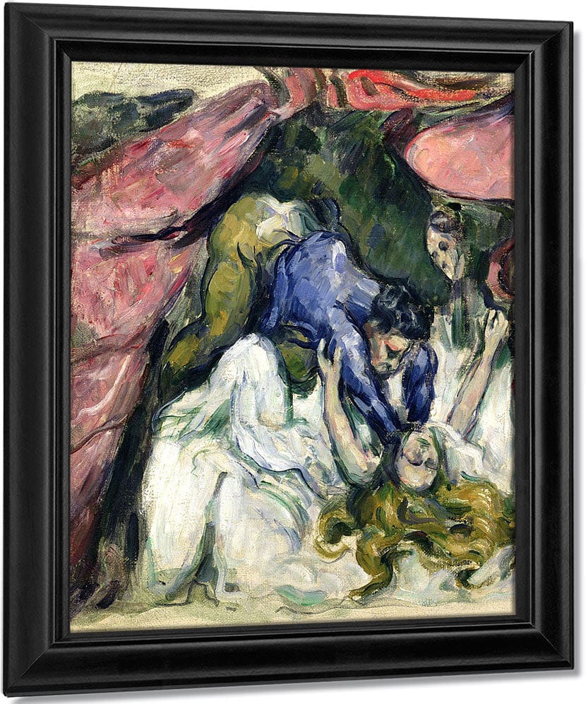 The Strangled Woman By Paul Cezanne Fine Art Print