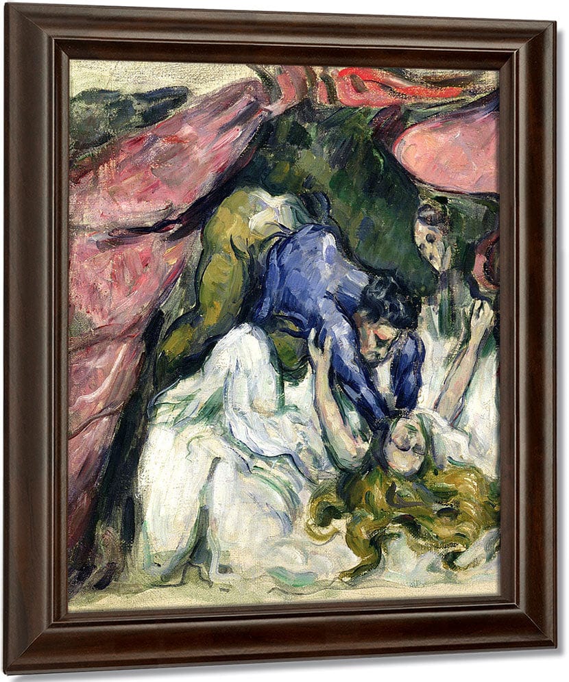 The Strangled Woman By Paul Cezanne Fine Art Print