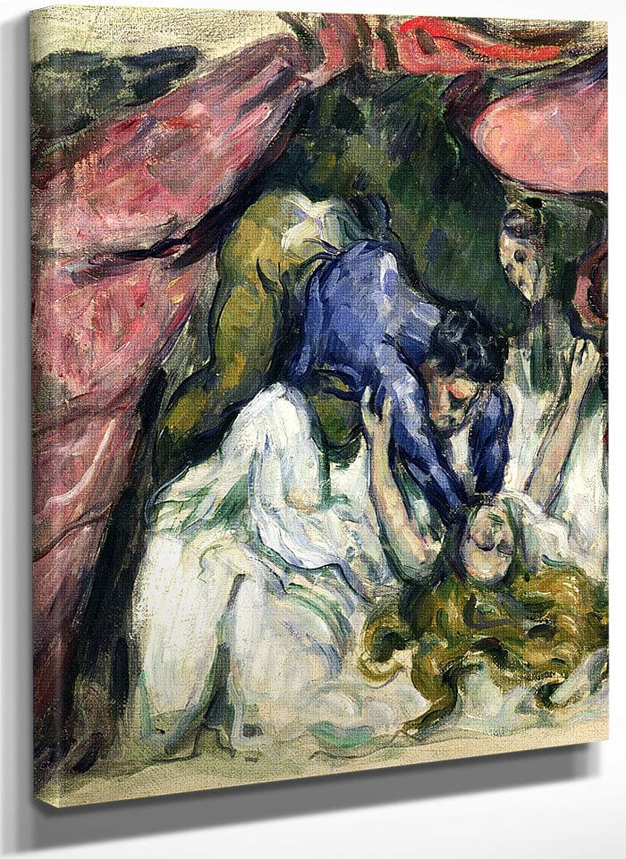 The Strangled Woman By Paul Cezanne Fine Art Print