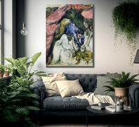 The Strangled Woman By Paul Cezanne Fine Art Print