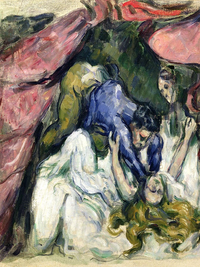 The Strangled Woman By Paul Cezanne Fine Art Print