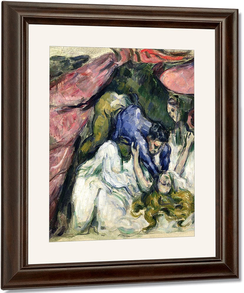 The Strangled Woman By Paul Cezanne Fine Art Print