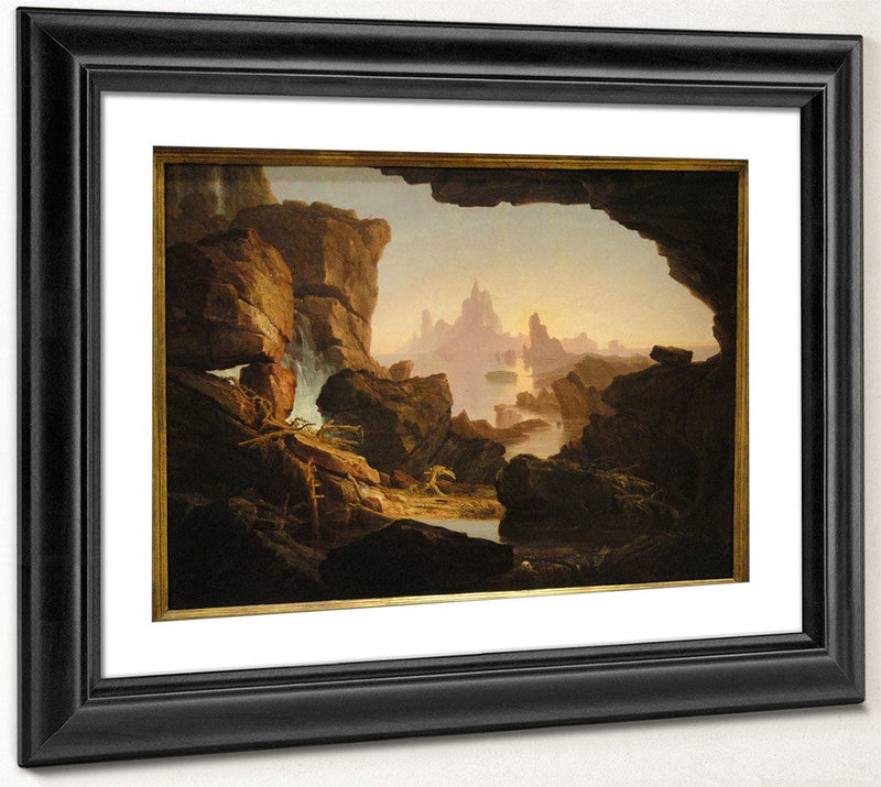 The Subsiding Of The Waters Of The Deluge 1829 By Thomas Cole By Thomas Cole Fine Art Print