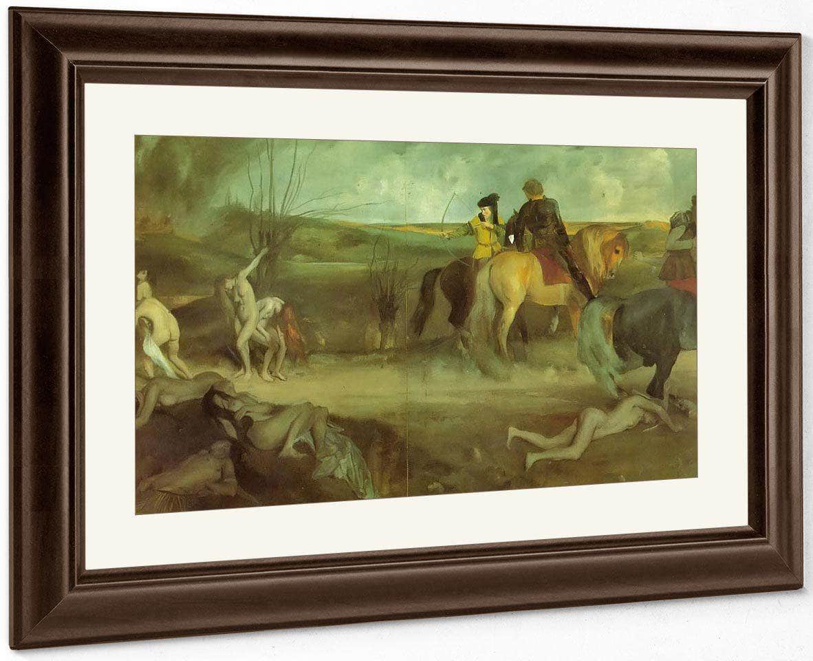 The Sufferings of the City of New Orleans By Edgar Degas Fine Art Print