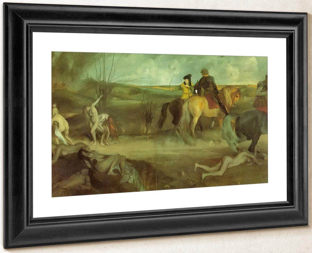 The Sufferings of the City of New Orleans By Edgar Degas Fine Art Print