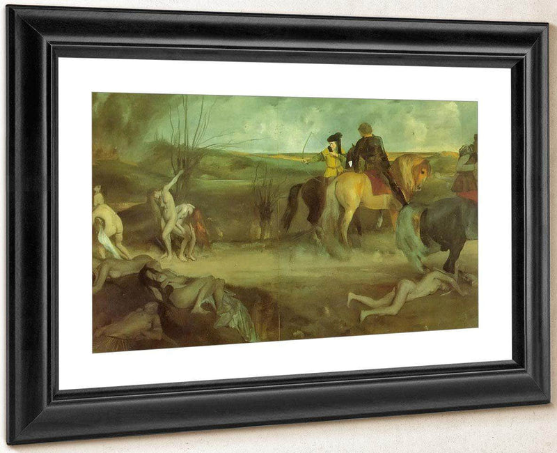 The Sufferings of the City of New Orleans By Edgar Degas Fine Art Print