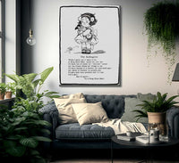 The Suffragette By Grace G Drayton Fine Art Print