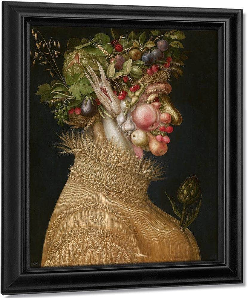 The Summer  From The Four Seasons 1563 By Giuseppe Arcimboldo Fine Art Print