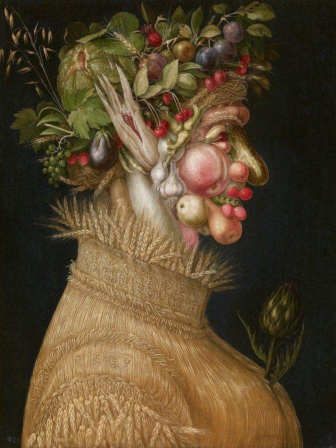 The Summer  From The Four Seasons 1563 By Giuseppe Arcimboldo Fine Art Print