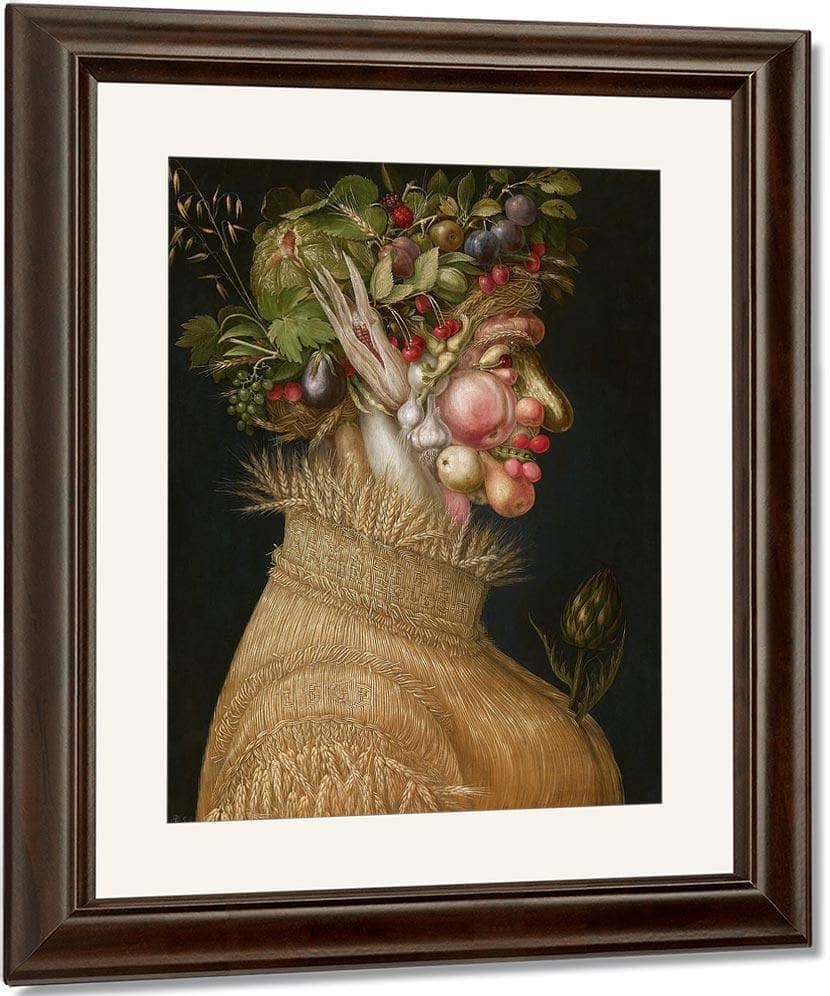 The Summer  From The Four Seasons 1563 By Giuseppe Arcimboldo Fine Art Print
