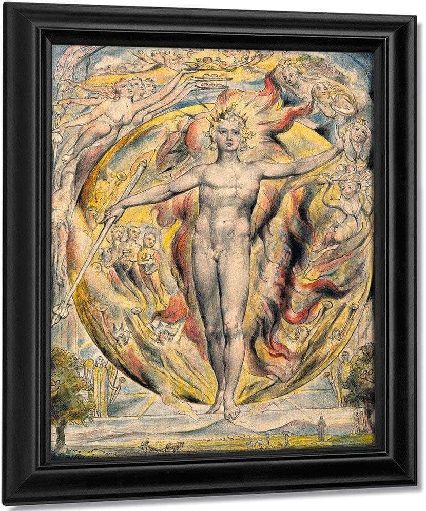 The Sun At His Eastern Gate 1816 1820 By William Blake Fine Art Print