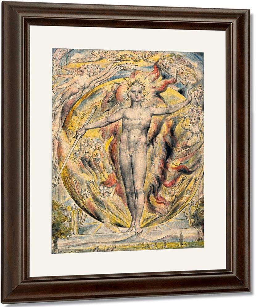 The Sun At His Eastern Gate 1816 1820 By William Blake Fine Art Print