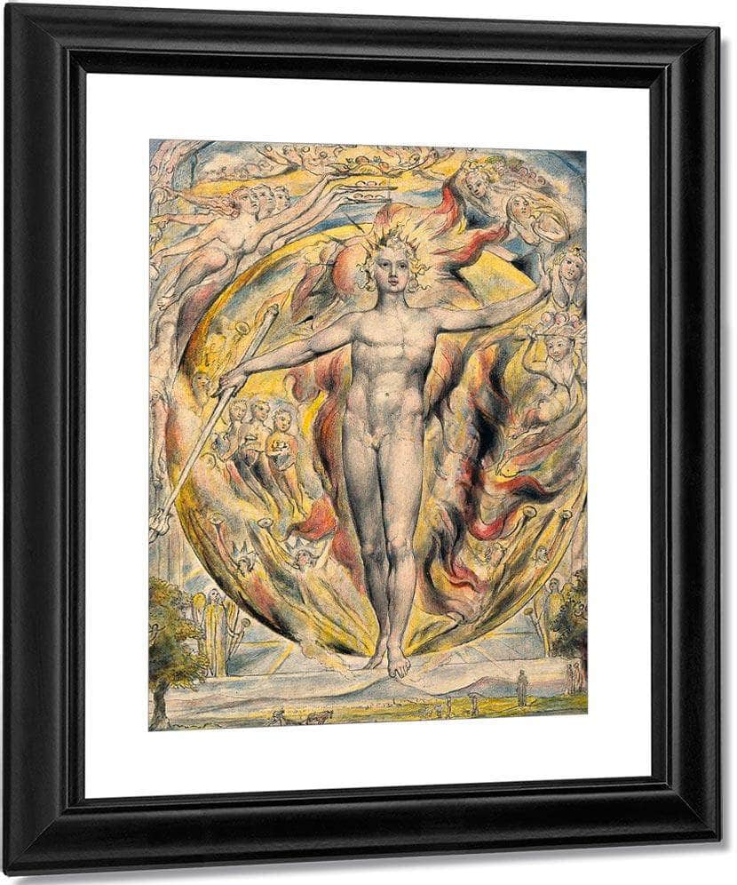 The Sun At His Eastern Gate 1816 1820 By William Blake Fine Art Print