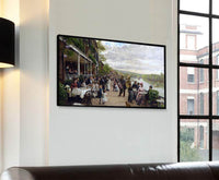 The Sunday In Bas Meudon Painting Firmin Girard Canvas Art Fine Art Print