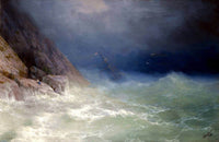 The Survivor Painting Ivan Aivazovsky Canvas Art Fine Art Print