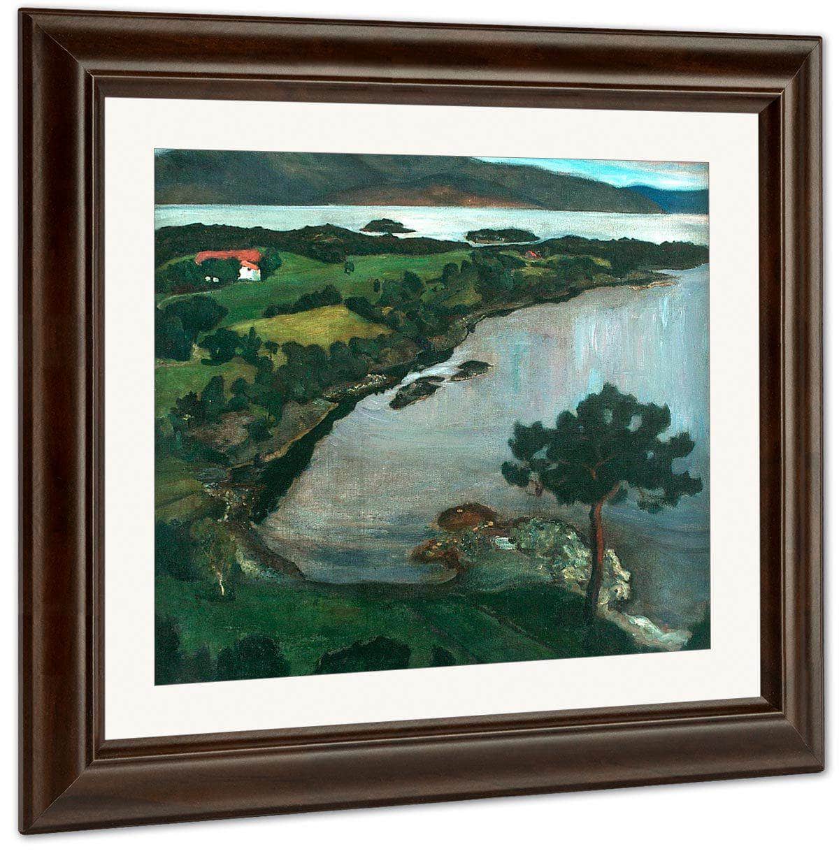The Svanøy Bay (Also Known As Svanøybukten) By Nicolai Astrup Fine Art Print
