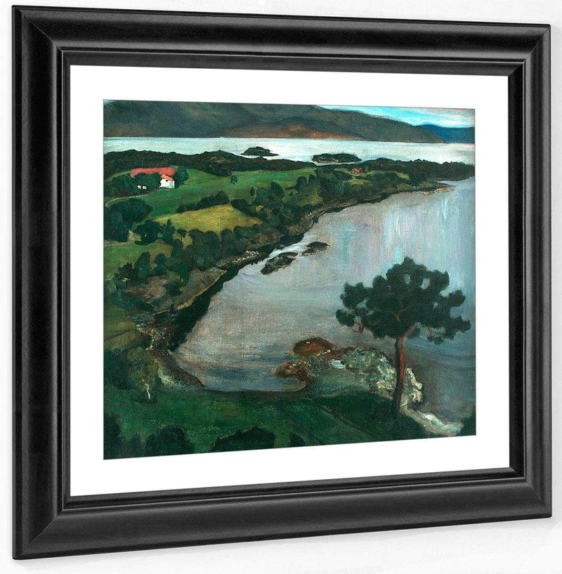 The Svanøy Bay (Also Known As Svanøybukten) By Nicolai Astrup Fine Art Print