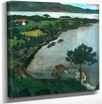 The Svanøy Bay (Also Known As Svanøybukten) By Nicolai Astrup Fine Art Print