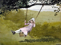 The Swing By Winslow Homer Fine Art Print