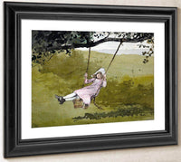 The Swing By Winslow Homer Fine Art Print